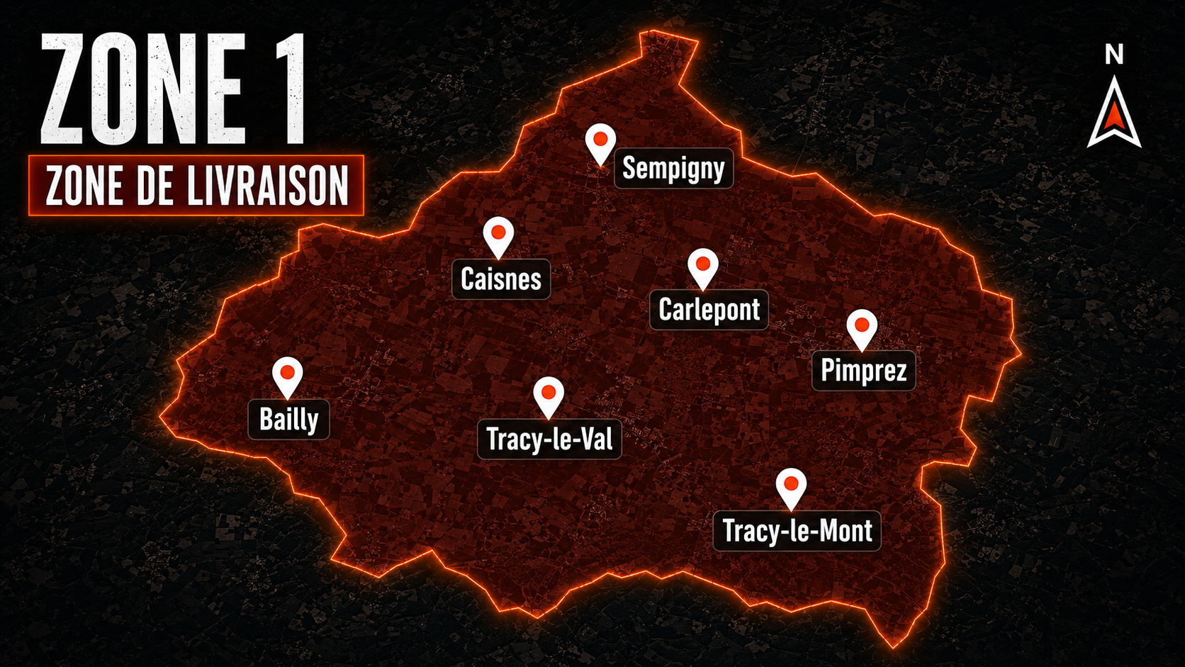 Zone 1 Livraison